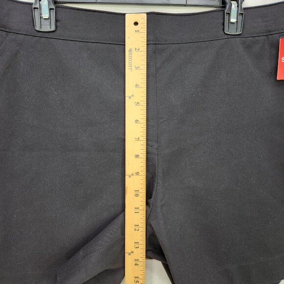 Spanx 6” Polished Shorts On the Go Classic Black Women's XL 20370R New - Picture 7 of 13